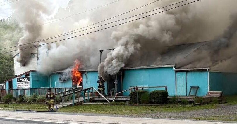 fire damage port tobacco Newton liquor, tobacco store gutted by early morning fire Fire causes $250K in damage