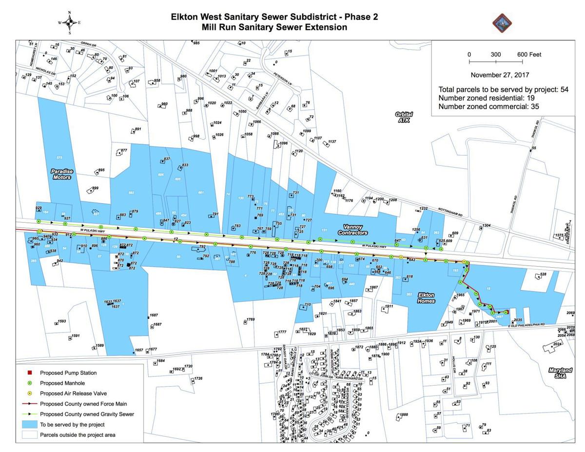County unveils Route 40 sewer expansion plans Local News