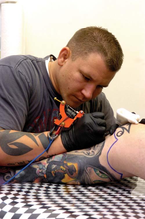 On The Job Justin Holcombe Of Inkaholics Business Cecildaily Com