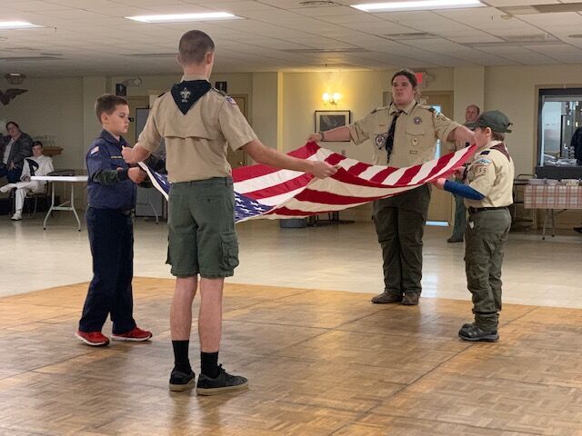 VFW holds flag retirement ceremony