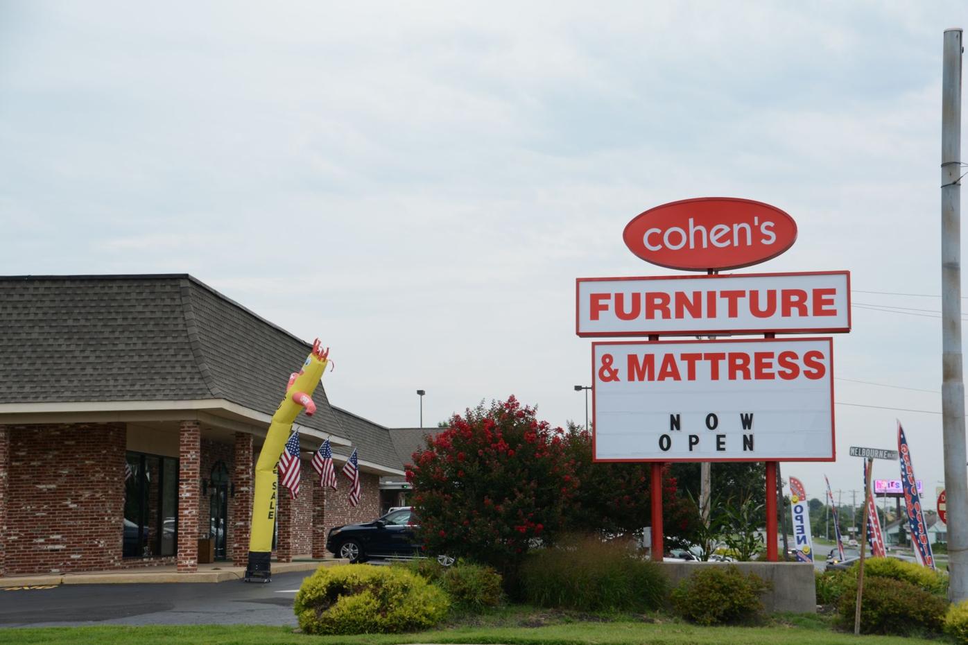 Cohen's Furniture opens at former Jodlbauer's location Business