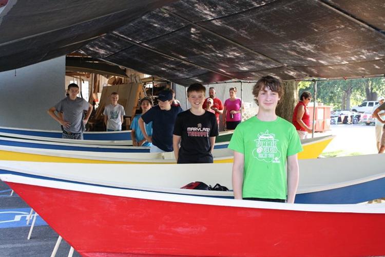 Boat building students launch canoes Local News