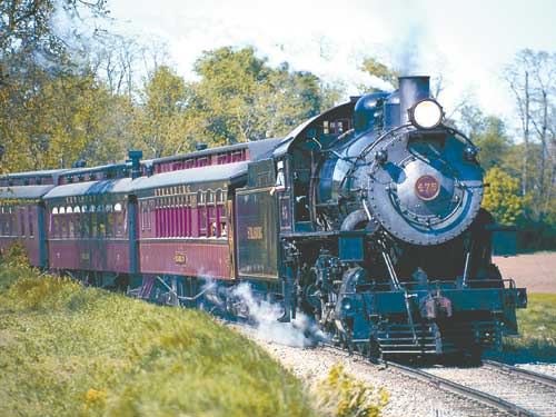 Crash Damages Strasburg Steam Locomotive