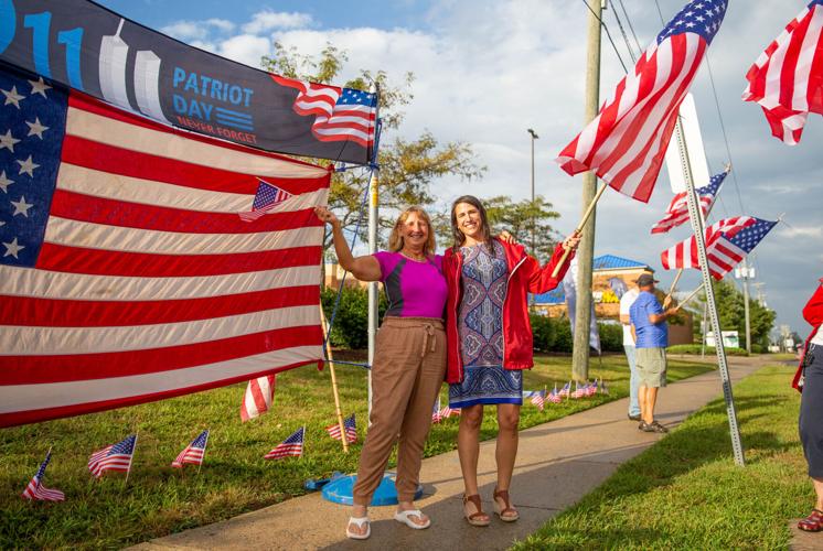 9/11 attacks remembered through community flag-waving ceremony | News ...