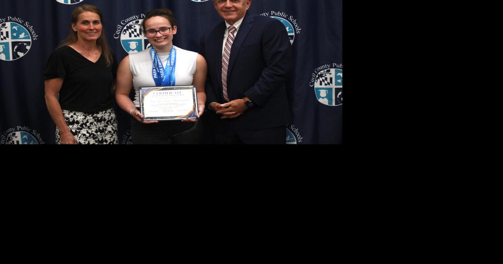 Cecil County Board of Education honors spring sports award winners