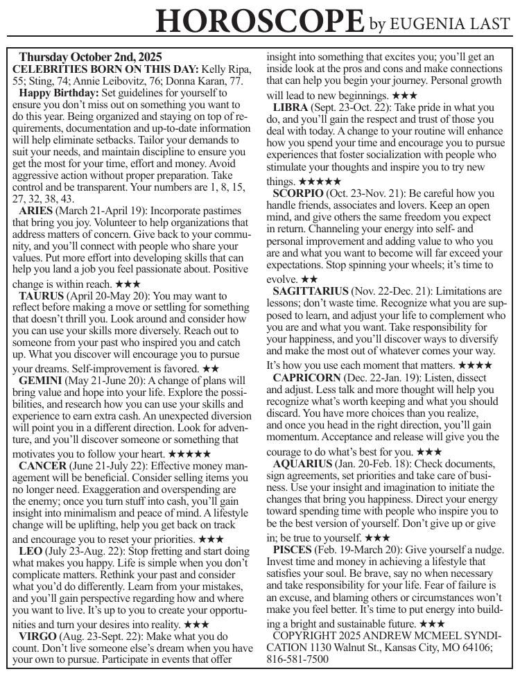 1002 horoscope Horoscopes