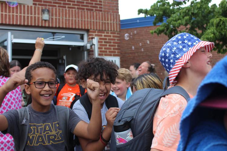 Rising Sun Elementary School closes in a sea of bubbles for summer