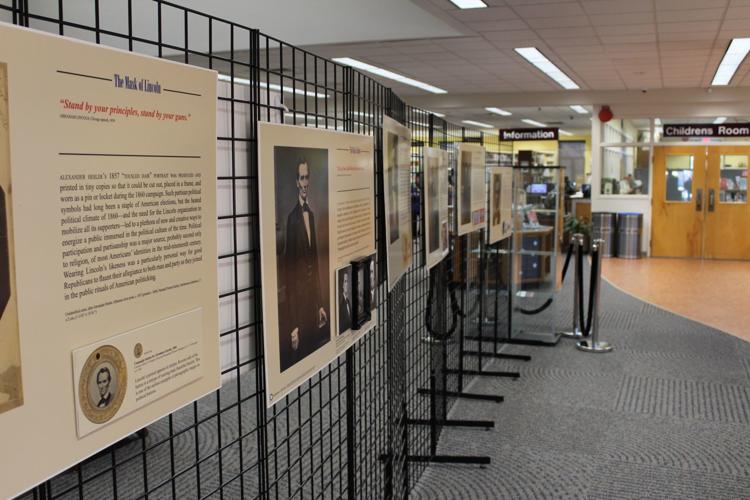Starting with Lincoln, Elkton Library builds new exhibits Spotlight