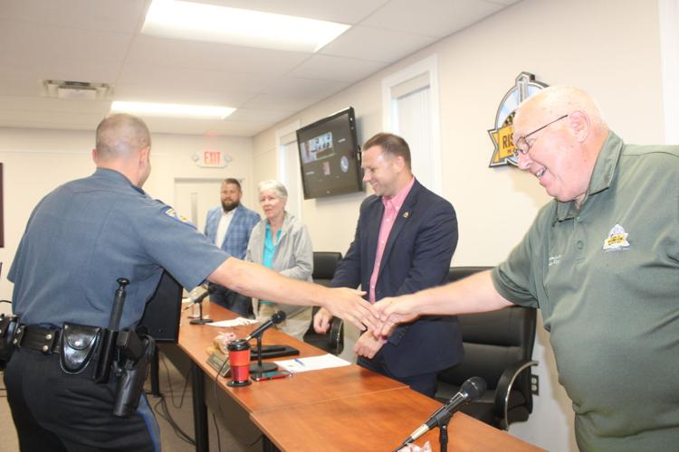 Rising Sun officer promoted to patrolman first class Local News
