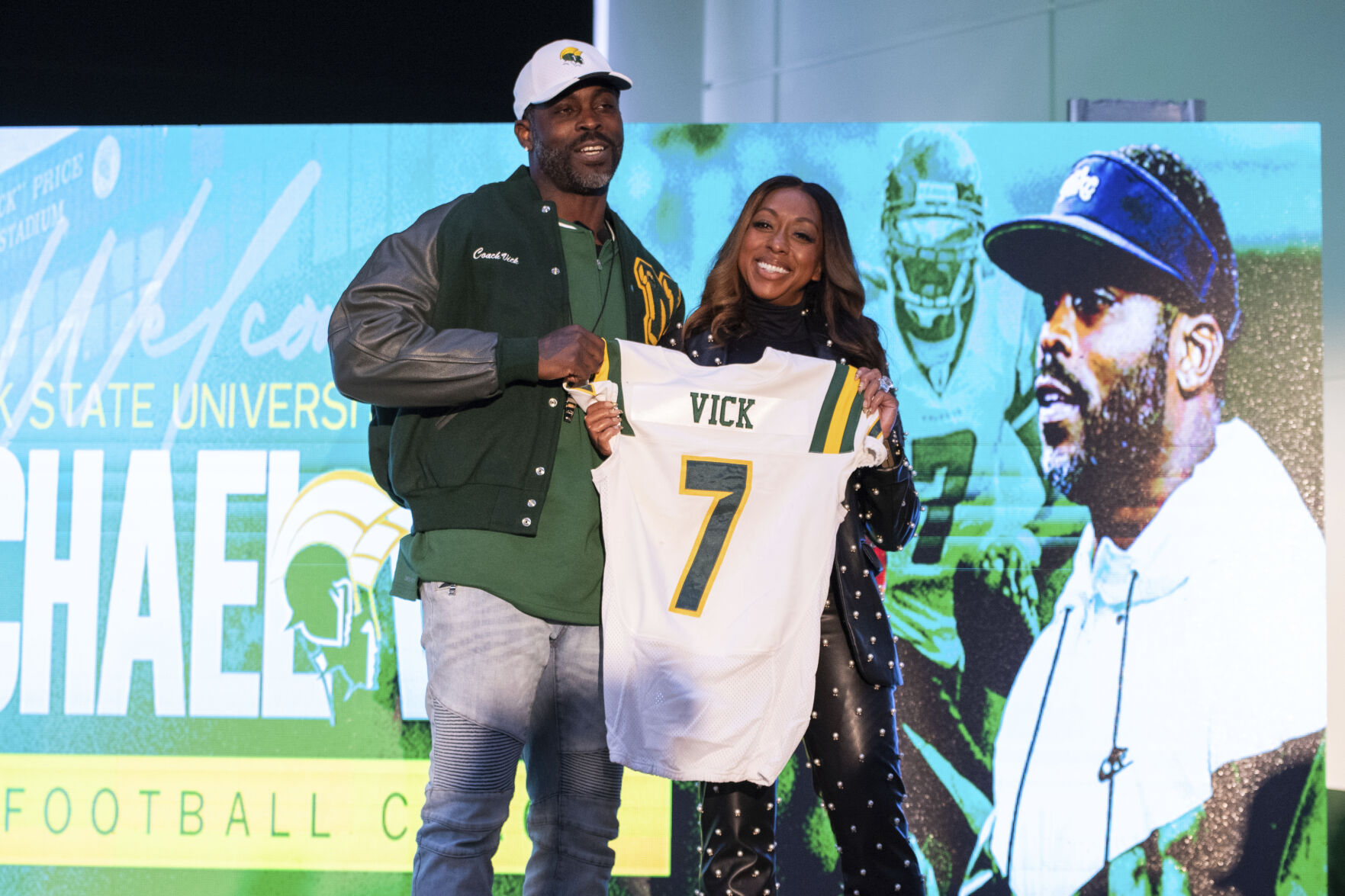 Former NFL Great Michael Vick Introduced As Norfolk State’s Football ...