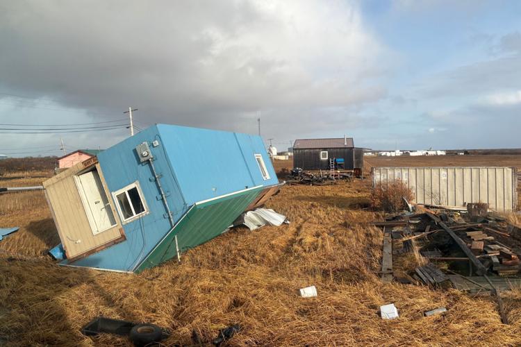 Alaska residents displaced by remnants of Typhoon Halong have limited