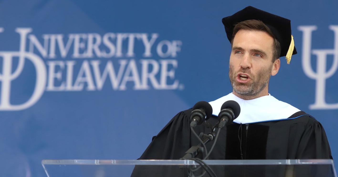 Embrace uncertainty, Joe Flacco tells University of Delaware graduates - Vimarsana News
