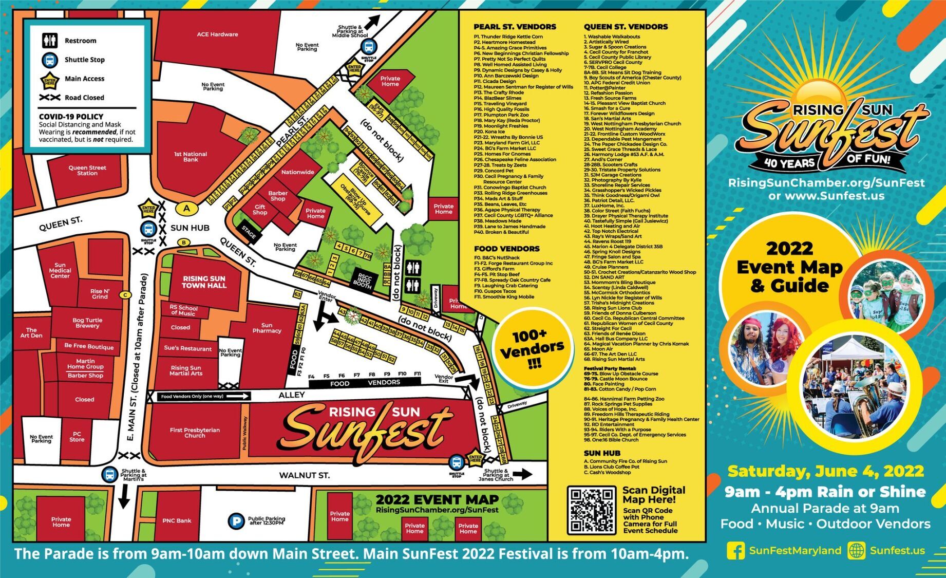 Sunfest Returns Saturday To The Center Square Of Rising Sun | Business ...