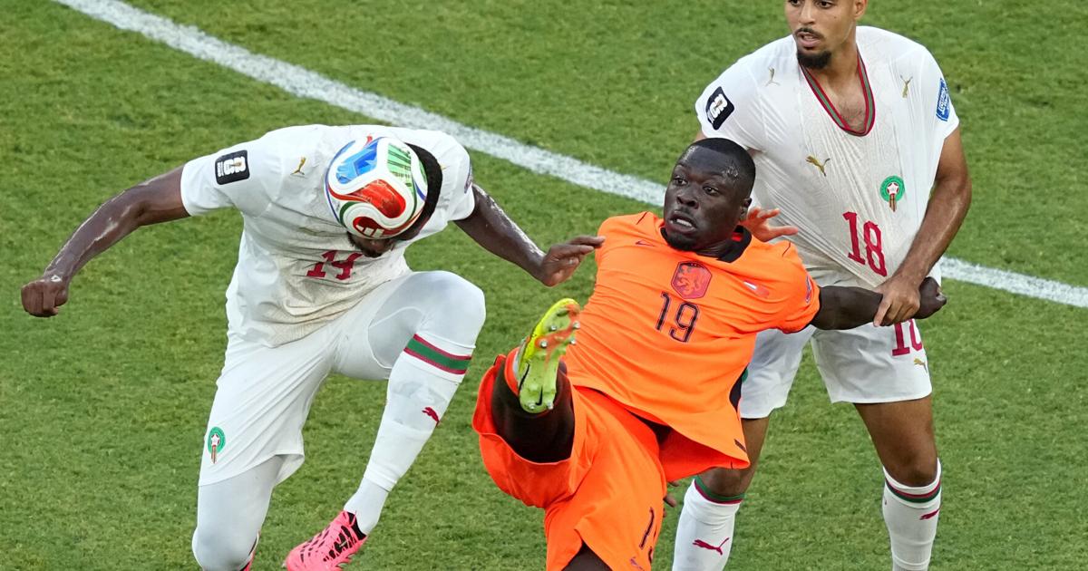 APTOPIX Morocco Netherlands WCup Soccer