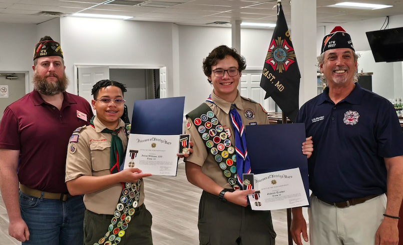 Local Scouts Recognized 