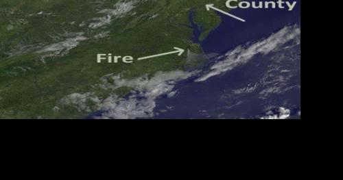 great dismal swamp wildfire