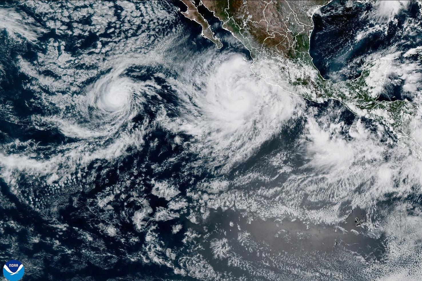 Tropical Storm Jerry forms in the Atlantic and is expected to become a