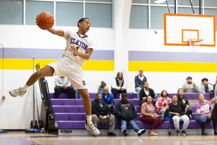 Elkton tips off basketball playoffs with victory over North East