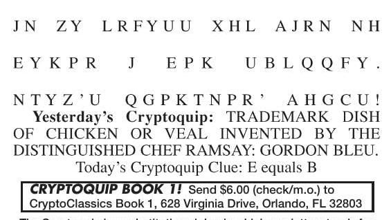 Printable Cryptoquips Printable Templates Printable Cryptoquips Printable Templates