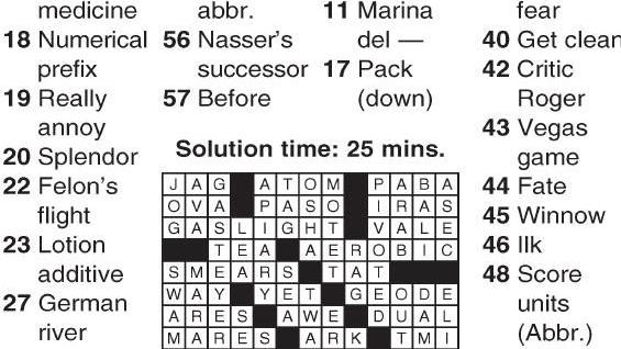 0207 crossword crosswords cecildailycom