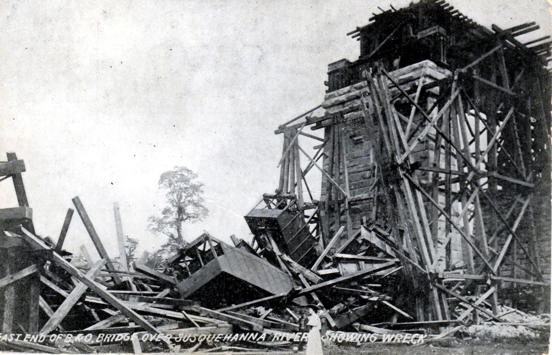 Ask The Historical Society: B&O Railroad Bridge Collapse | Our Cecil ...