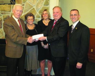 Elkton Rotary honors Bob Gibson with donation to Cecil College