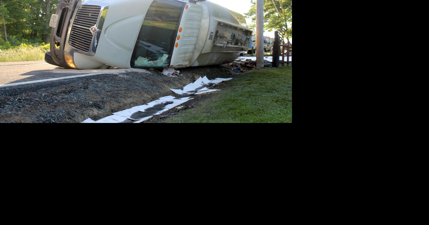 Fuel truck crash near Elkton causes oil spill | Local News | cecildaily.com