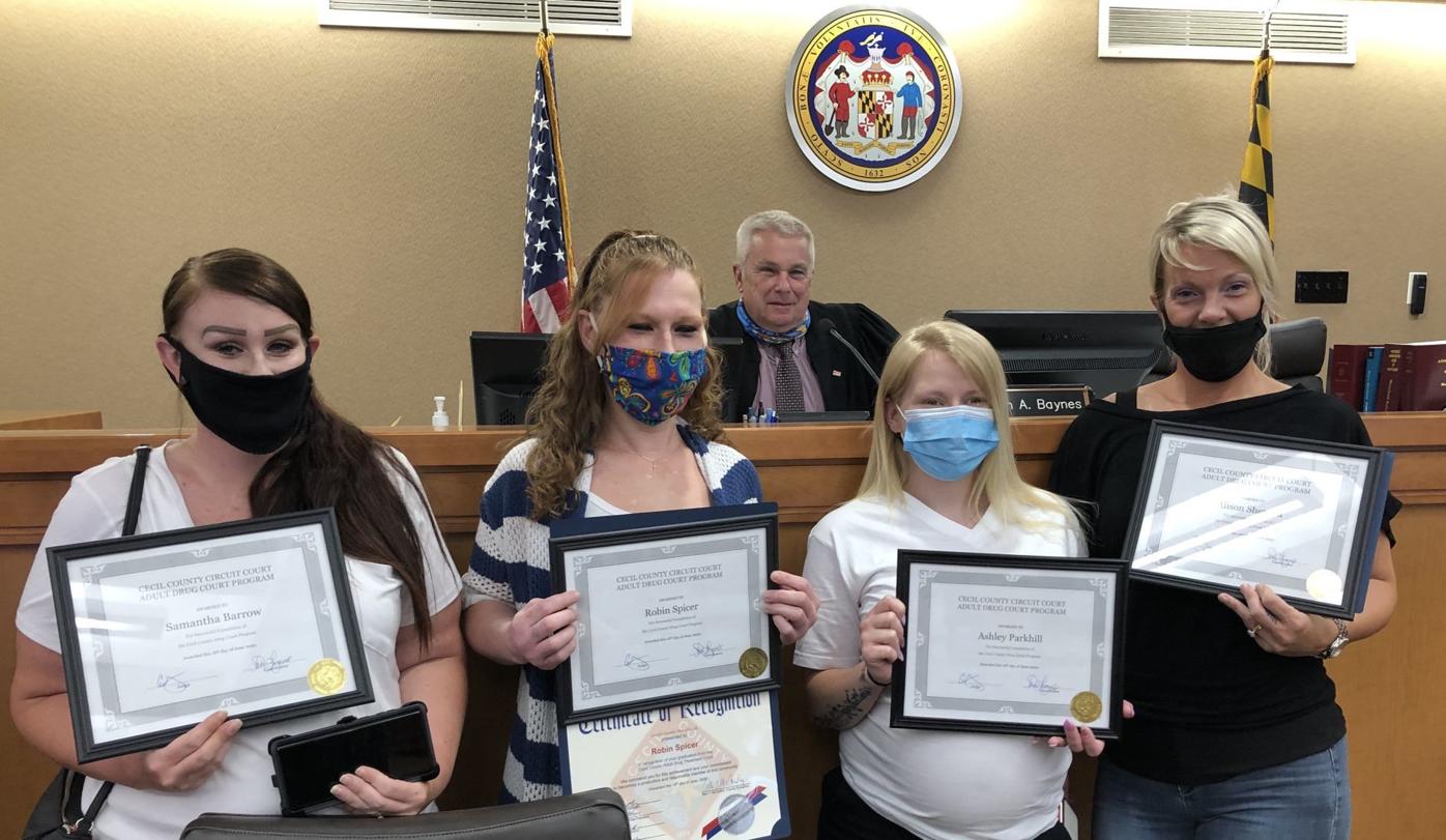 Cecil CountyDrug Court celebrates four #39 new beginnings #39 Local