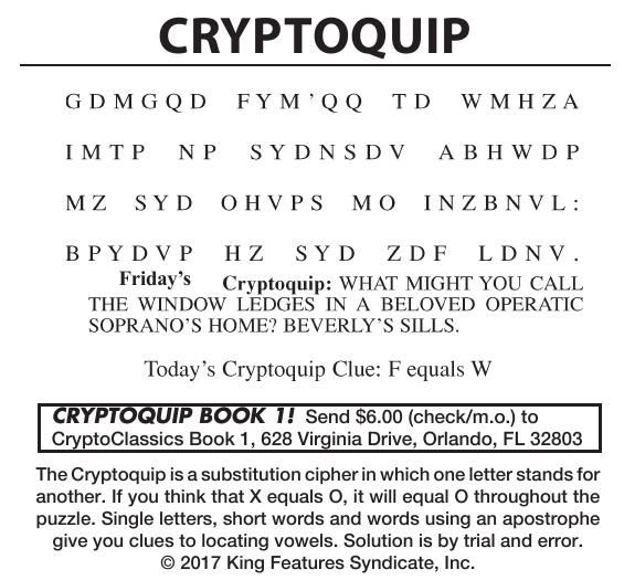 010118 Cryptoquip Cryptoquip Cecildaily 010118 Cryptoquip Cryptoquip Cecildaily