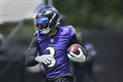 Odell Beckham Jr. suits up for first time in 16 months as Ravens begin  minicamp