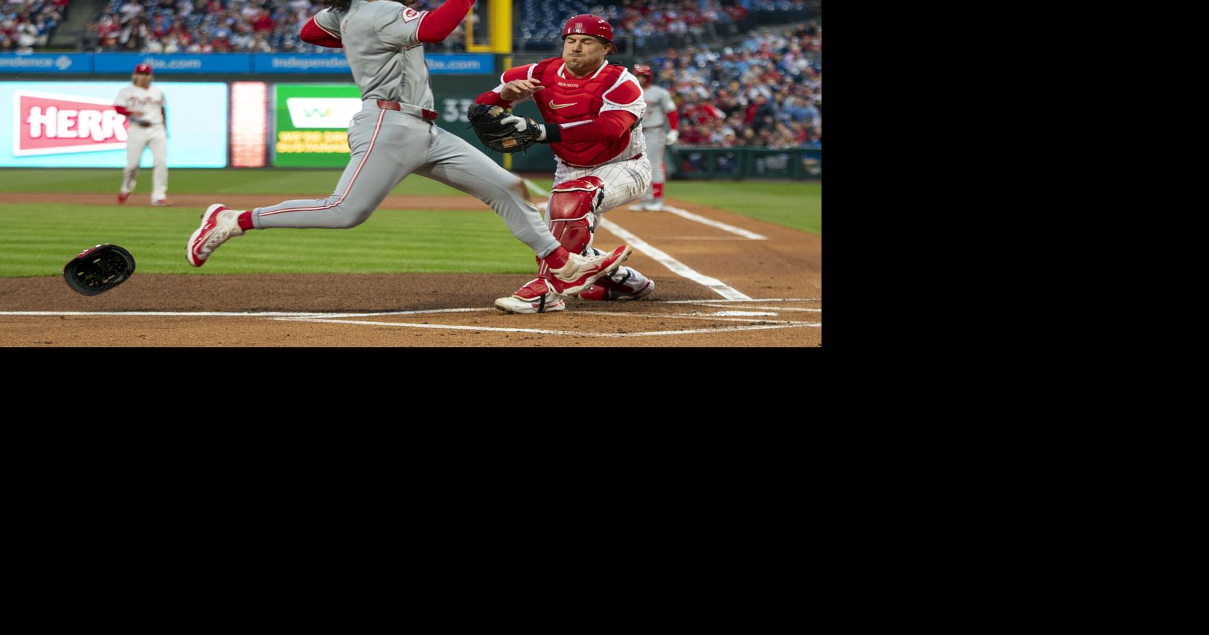 Steer hits grand slam in 10th, Cincinnati Reds beat Philadelphia 6-3 ...