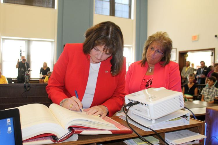 Campbell thankful to many during judge oath ceremony Spotlight