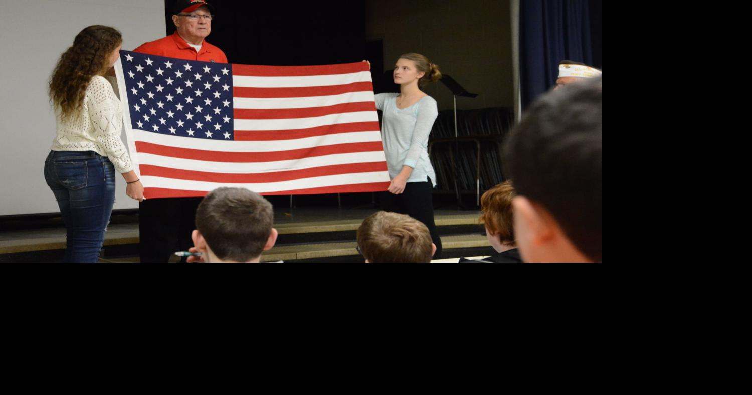 Cherry Hill Middle School honors veterans Local News