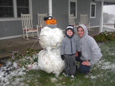 Snowman Rising (Reader submitted) Snowman in Rising Sun | Local News | cecildaily.com