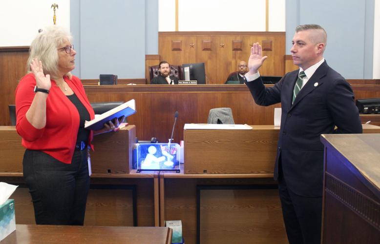 State #39 s Attorney James Dellmyer and his prosecutors take their oath
