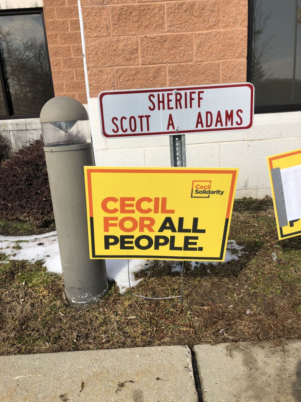 Cecil Solidarity Protests To Demand The Firing Of A Sheriff S Deputy Cecilwhig Cecildaily Com