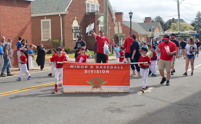 Perryville, Rising Sun Little League parade through town as Cecil