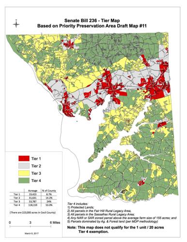 Cecil County Zoning Map County Committee Recommends Keeping Controversial Tier Map | Local News |  Cecildaily.com