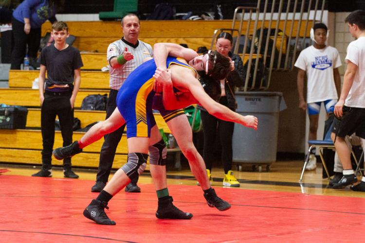 BATTLE AT THE BRIDGE Three Cecil wrestlers place in top four at Bo