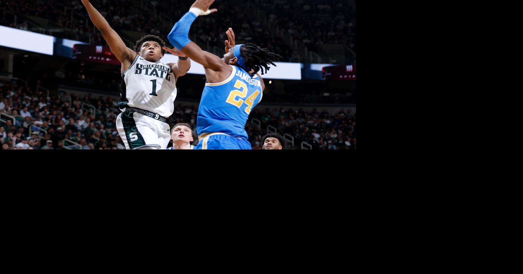 Jeremy Fears Jr. leads No. 15 Michigan State to 82-59 win over UCLA ...
