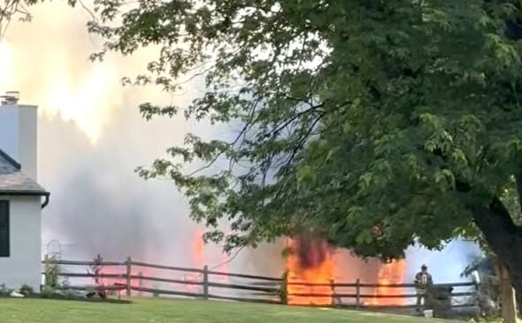 Fire causes $250K in damage to Earleville garage