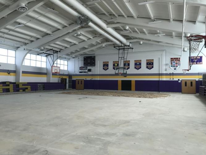 Ceremony dedicates Elkton High School's gym floor renovation News