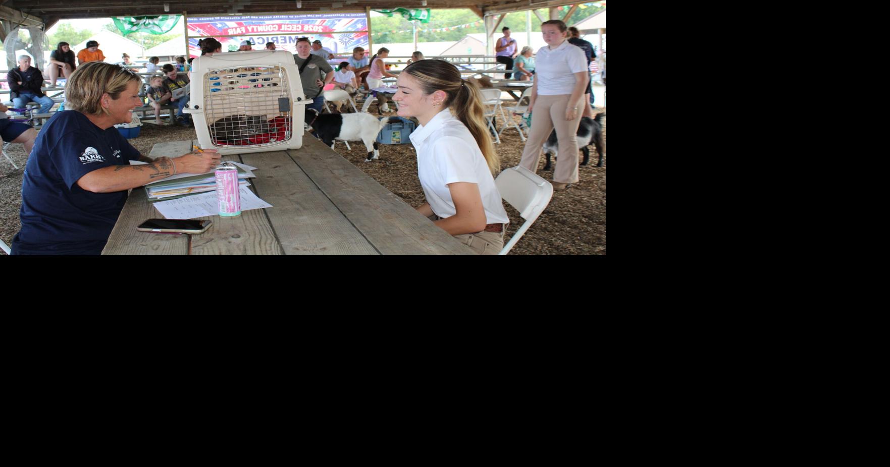 Cecil County 4-H members show off pets at the Fair