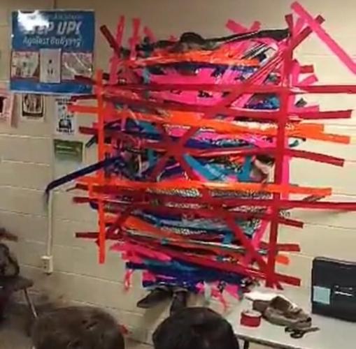 Rising Sun mayor gets ducttaped for a good cause Local News