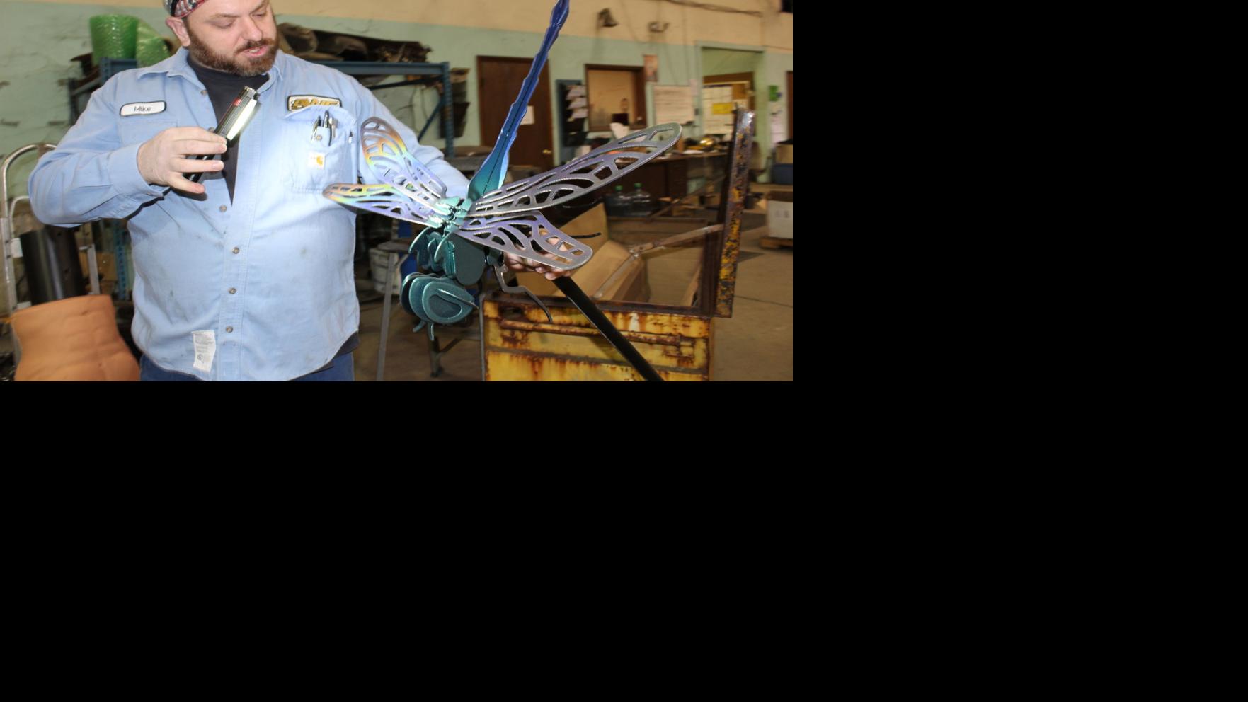 North East welder finds second calling as metal artist Local News