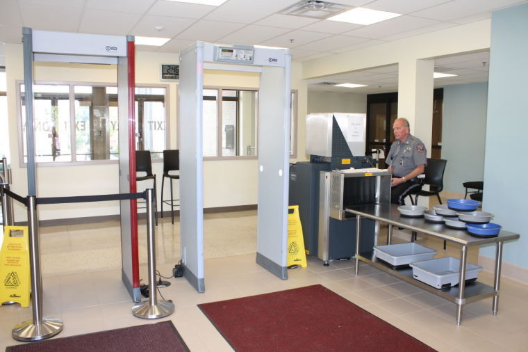 Courthouse renovation brings more security space Local News