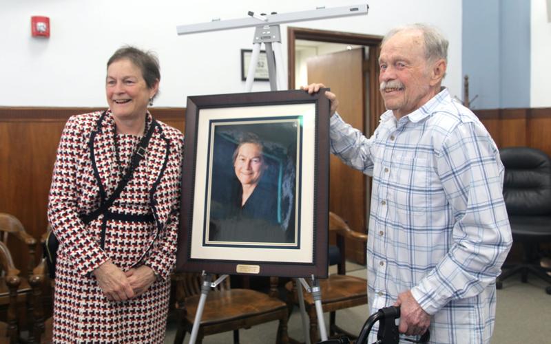 Portrait of Retired Judge Jane Cairns Murray holds historic distinction