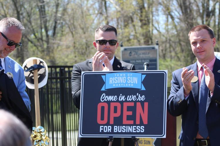 Rising Sun breaks ground on new water line Spotlight