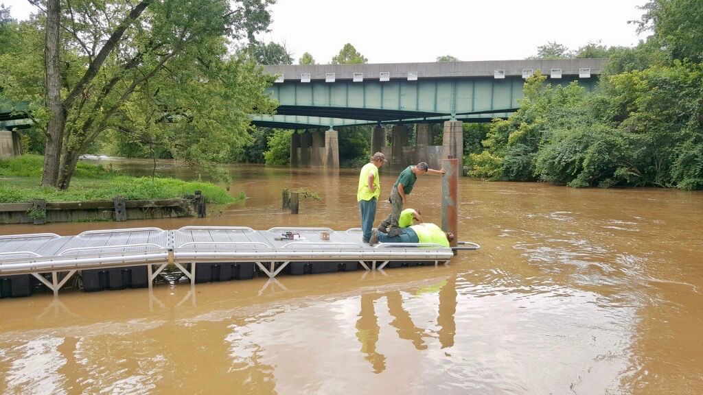 Elkton opens new floating dock at Marina Park Local News