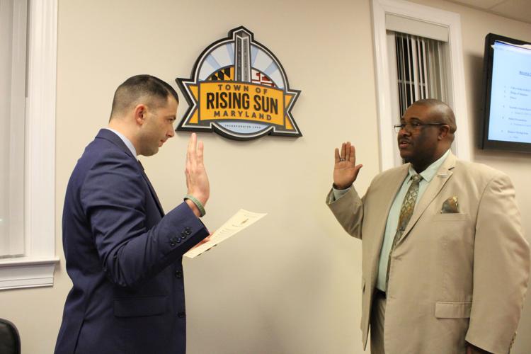 Rising Sun swears in new police officer Local News